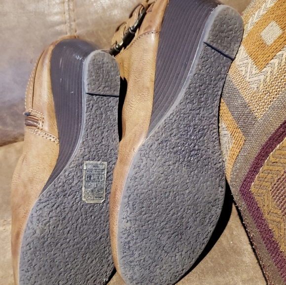Blowfish wedge ankle boots - Picture 3 of 4